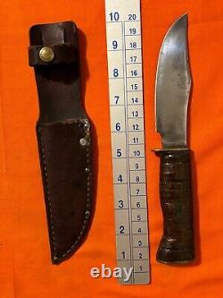 Vintage Estwing Hunting Knife Very Rare Made USA