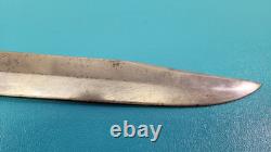 Vintage F. A. Bower Germany Arkansas Toothpick Bowie Knife 88H TR1578