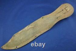 Vintage FR. Plücker JR. Bowie Large Knife with Sheath