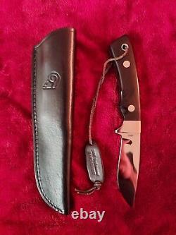 Vintage Ferenc Tumpek Dnc Custom Hunting Knife Jagdmesser Handarbeit Nice