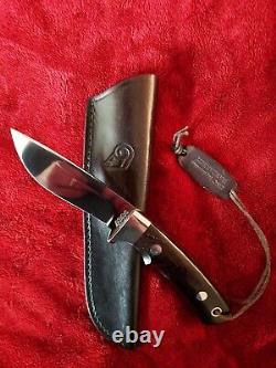 Vintage Ferenc Tumpek Dnc Custom Hunting Knife Jagdmesser Handarbeit Nice