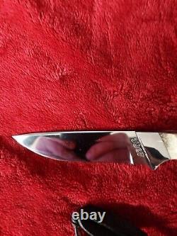 Vintage Ferenc Tumpek Dnc Custom Hunting Knife Stag Jagdmesser Handarbeit Nice