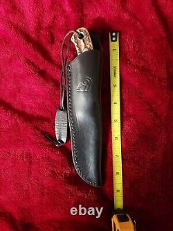 Vintage Ferenc Tumpek Dnc Custom Hunting Knife Stag Jagdmesser Handarbeit Nice