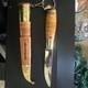 Vintage Finnish Dagger with Horsehead Design-Hunting Knife with Matching Sheath