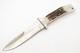Vintage Frost Cutlery Tak Fukuta Seki Japan Stag Fixed Survival Hunting Knife