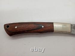 Vintage Fury Bird and Trout Fixed Blade Knife. Very Rare