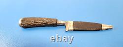 Vintage G. Felix Solingen German Hunting Knife + Sheath