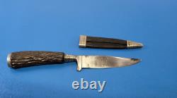 Vintage G. Felix Solingen German Hunting Knife + Sheath