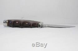 Vintage GERBER Hunter Knife MODEL 425 all weather handle WITH SHEATH