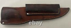 Vintage Gerber Knife Magnum Hunter with original Leather Sheath & Honesteel