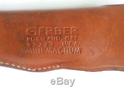 Vintage Gerber Mini Magnum All Purpose Hunting, Fishing and Camping Knife