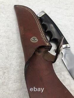 Vintage Gerber USA Model 475 S57 Fixed Blade Sheath Knife Excellent Unused Cond