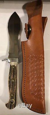 Vintage German Eye Brand/Carl Schlieper'Trapper' hunting/survival knife