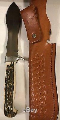 Vintage German Eye Brand/Carl Schlieper'Trapper' hunting/survival knife