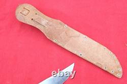 Vintage German Eye Eyeball Schlieper Stag Fixed Blade Hunting Knife Jim Bowie