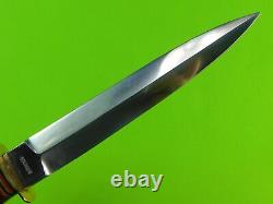 Vintage German Germany Cleveland Cutlery Solingen Hunting Dagger Knife & Sheath