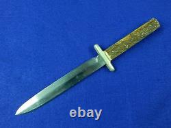 Vintage German Germany Hunting Fighting Knife with Sheath