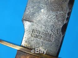 Vintage German Germany Olsen Solingen 2700 6 Blade Stag Bowie Hunting Knife