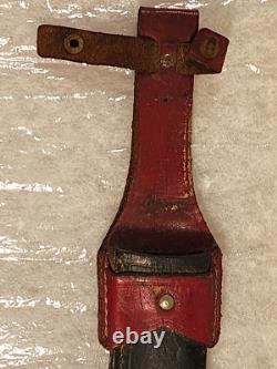 Vintage German Whitby Solingen Knife & Scabbard Dagger Handle