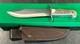 Vintage HEN & ROOSTER Large Stag Bowie Knife HR-0008 Spain MINT with Box & Sheath