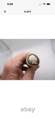 Vintage Hand Made Morseth Stag Fixed Blade Knife