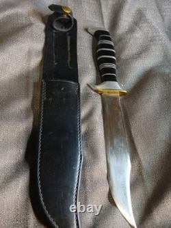 Vintage Hand Made Unmarked Bowie Knife