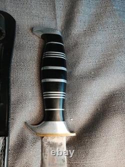 Vintage Hand Made Unmarked Bowie Knife