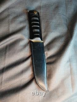 Vintage Hand Made Unmarked Bowie Knife