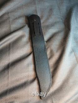 Vintage Hand Made Unmarked Bowie Knife