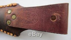 Vintage Harry MORSETH 10 small Bowie knife with original safelock sheath