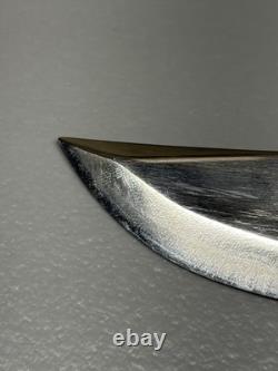 Vintage Helle Fabrikker Fixed Blade Knife 10 1/2+ High Carbon Edge Norway