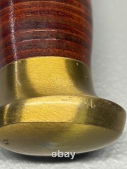 Vintage Helle Fabrikker Fixed Blade Knife 10 1/2+ High Carbon Edge Norway