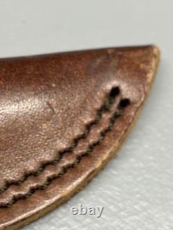 Vintage Helle Fabrikker Fixed Blade Knife 10 1/2+ High Carbon Edge Norway