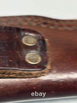 Vintage Helle Fabrikker Fixed Blade Knife 10 1/2+ High Carbon Edge Norway