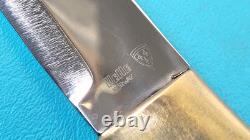 Vintage Helle Norway 18/8 High Carbon Edge Hunting Knife + Sheath Puuko TR1164