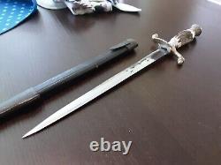 Vintage Hirschkrone Solingen Germany Stag Hunting Dress Dagger Knife