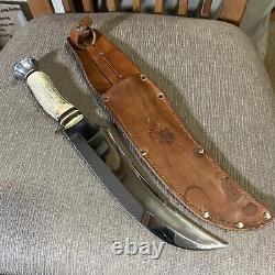 Vintage, Huge, B Svovoda, Solingin Germany, Original Sheath