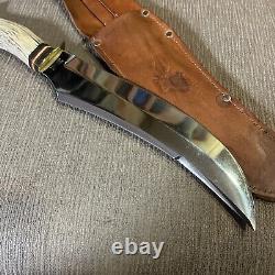 Vintage, Huge, B Svovoda, Solingin Germany, Original Sheath