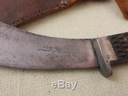 Vintage J. Russell Green River Works Skinner Hunting Knife