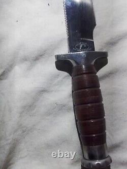 Vintage Jacques Stainless Brazil Garcia Survival / Hunting Knife