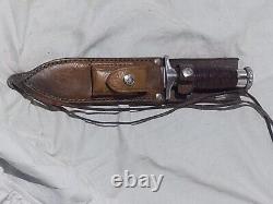 Vintage Jacques Stainless Brazil Garcia Survival / Hunting Knife