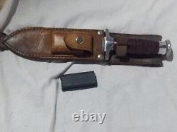 Vintage Jacques Stainless Brazil Garcia Survival / Hunting Knife