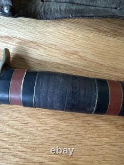 Vintage Jaeger Bros Marinette WIS Fixed Blade Hunting Knife Aerial Cutlery