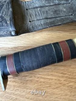 Vintage Jaeger Bros Marinette WIS Fixed Blade Hunting Knife Aerial Cutlery