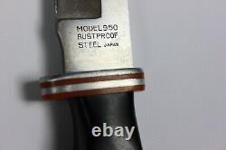 Vintage Japanese G96 Model 950 Hunting Knife with G96 Sheath
