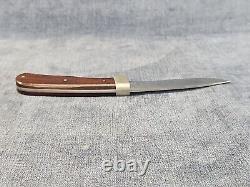 Vintage KA-BAR 1240 8 Drop Point Hunter Fixed Blade Knife Dagger USA u-1C