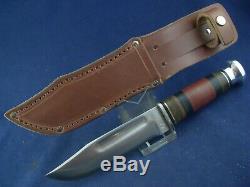 Vintage KA-BAR 471-5 Union Cutlery co. Knife with Sheath