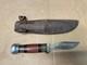 Vintage KA-BAR 472-5 Hunting Knife with Sheath