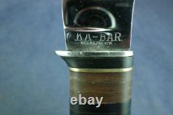 Vintage KA-BAR 472-5 Hunting Knife with Sheath