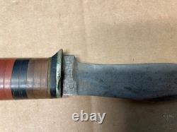 Vintage KA-BAR 472-5 Hunting Knife with Sheath